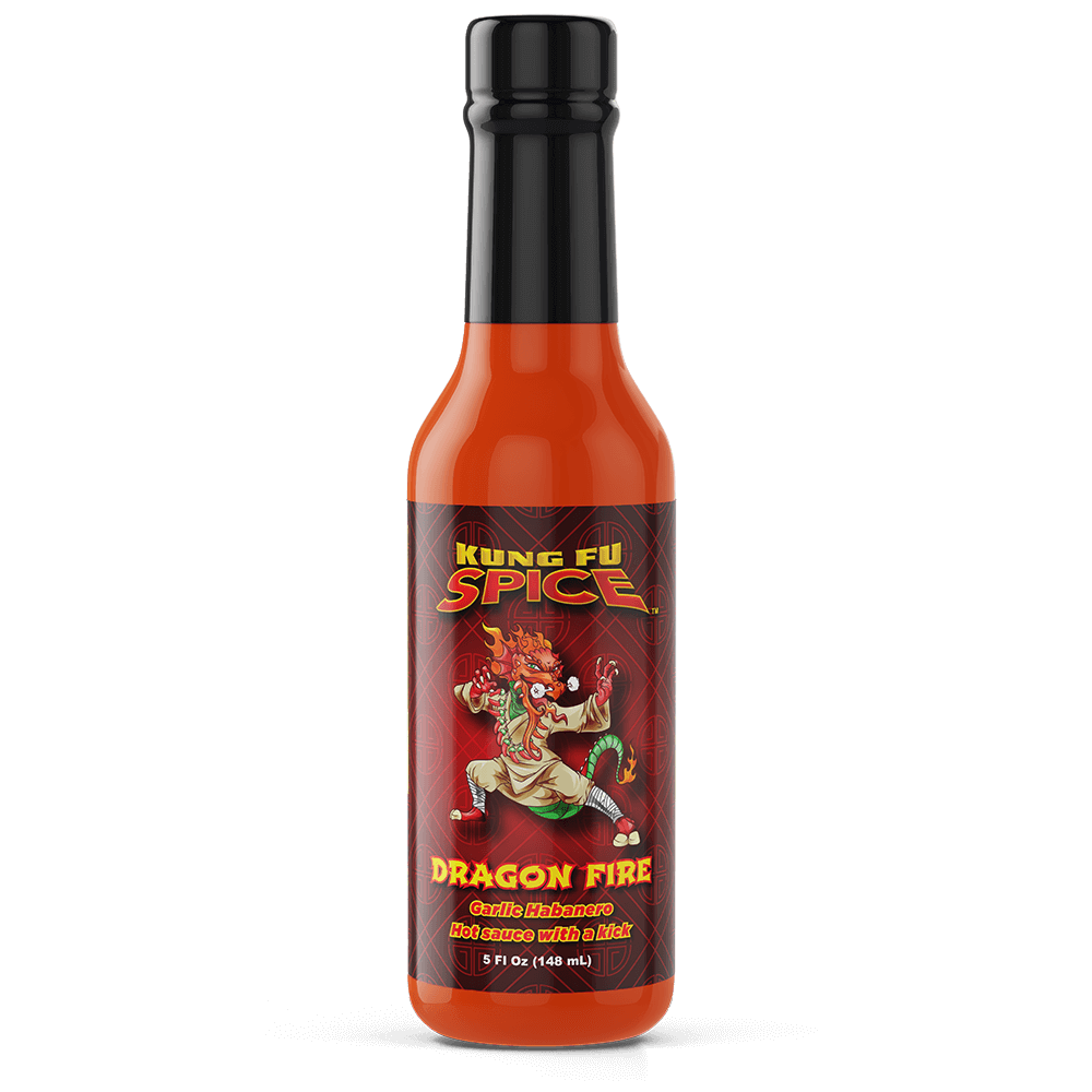 Dragon Fire - Garlic Habañero Hot Sauce 5 oz / 148 ml