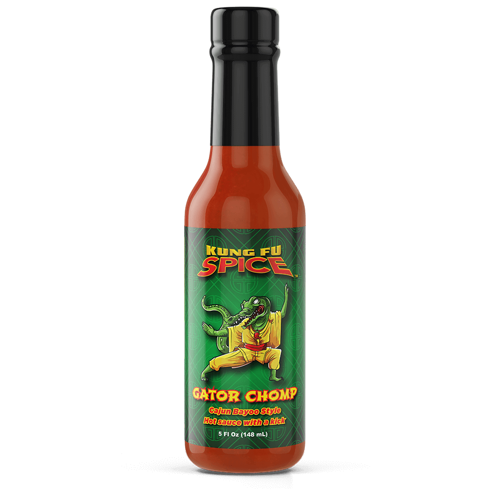 Gator Chomp - Cajun Bayou Style Hot Sauce 5 oz / 148 ml